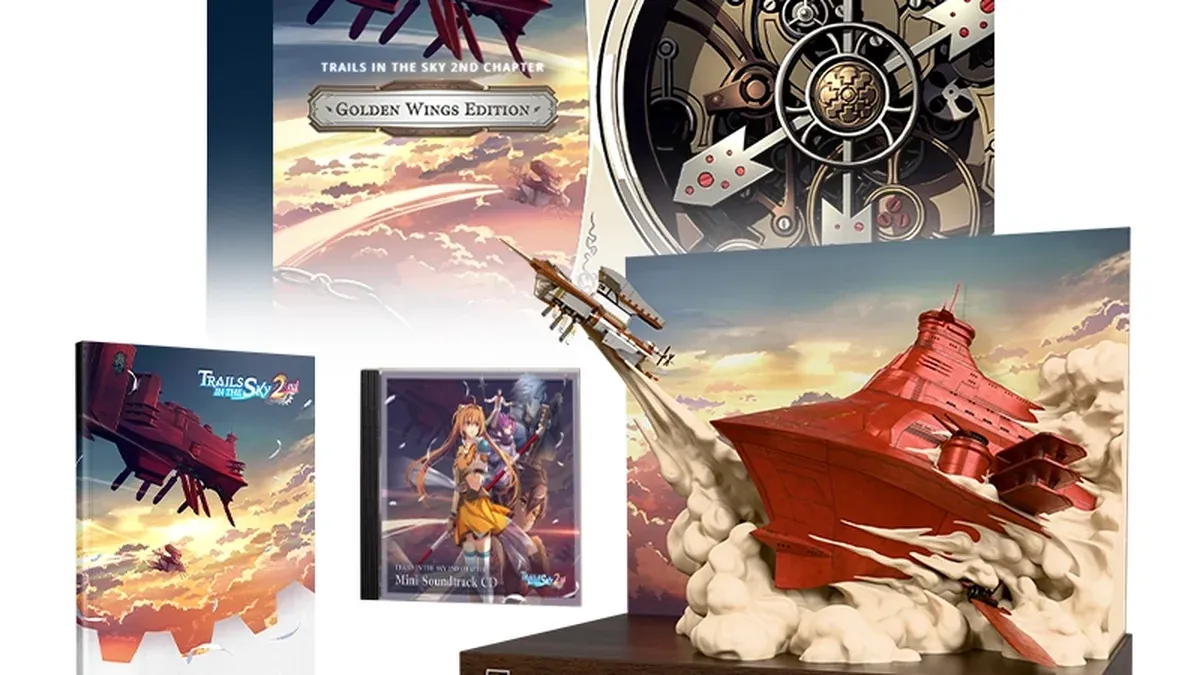 Official collector edition photo: box, Glorious x Arseille diorama, artbook, mini soundtrack, SteelBook and game cases laid out